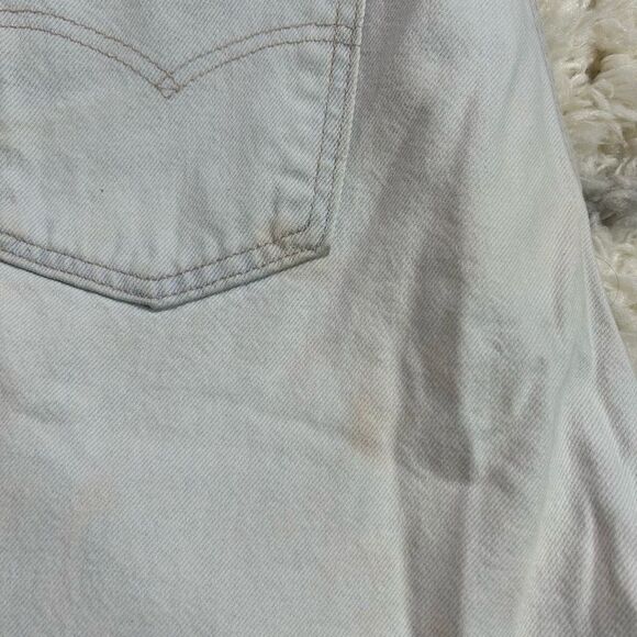 Levi's Light Gray Denim Jeans vintage orange label - Picture 4 of 9
